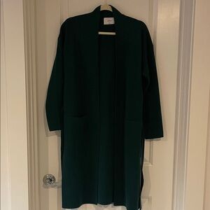 Wilfred Forest Green Knit Cardigan